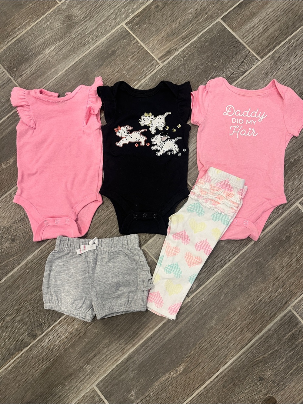Jumping Beans Baby Girl Summer Bundle